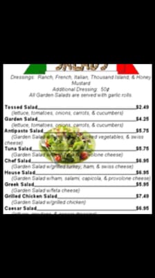 Menu photo 2 Prima Pizza Quinton, VA Menu photo 2 Prima Pizza Quinton, VA