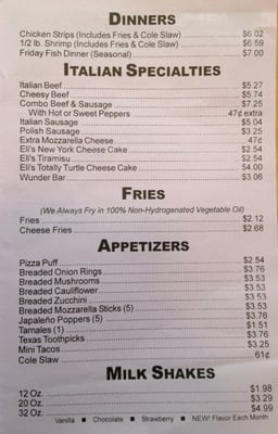 Menu photo 4 Mr. Mike's Place Lacon, IL Menu photo 4 Mr. Mike's Place Lacon, IL