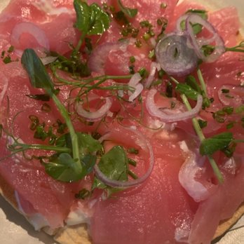 Pubbelly Sushi Brickell - Tuna pizza - Sushi Bars Near Me - Miami, Florida Pubbelly Sushi Brickell - Tuna pizza - Sushi Bars Near Me - Miami, Florida