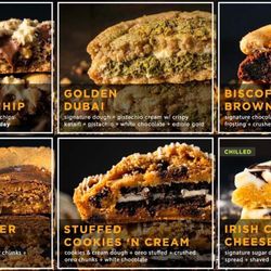 Crave Cookies - I see you drooling over this menu, I can't be alone....