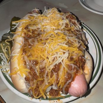 Tony Packo's - 2 Original Hot Dogs + shredded cheese - Hot Dogs Near Me - Toledo, Ohio