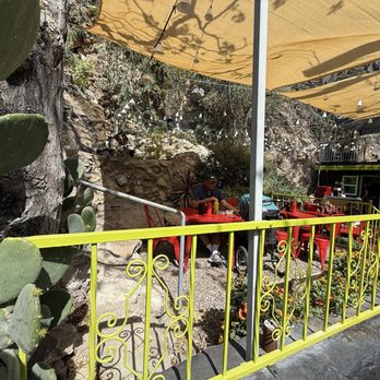 Bisbee Badassery - Outdoor seating. - Salad Near Me - Bisbee, Arizona