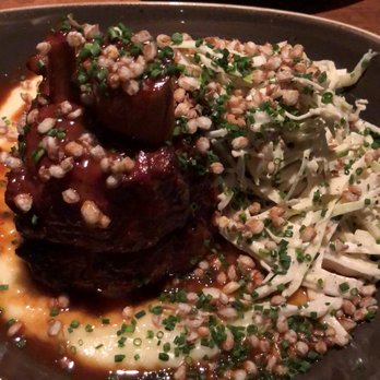 Mountain Standard - Pork Shank and Gruyere Potatoes - New American Near Me - Vail, Colorado Mountain Standard - Pork Shank and Gruyere Potatoes - New American Near Me - Vail, Colorado