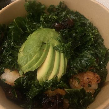 Fennel Kitchen & Bar - Shrimp & non Spicy Kale and I asked for shrimp which is a great addition - Breakfast & Brunch Near Me - Aliso Viejo, California Fennel Kitchen & Bar - Shrimp & non Spicy Kale and I asked for shrimp which is a great addition - Breakfast & Brunch Near Me - Aliso Viejo, California