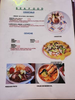 Menu photo 4 Mariscos El Pulpo Restaurant Seminole, FL Menu photo 4 Mariscos El Pulpo Restaurant Seminole, FL