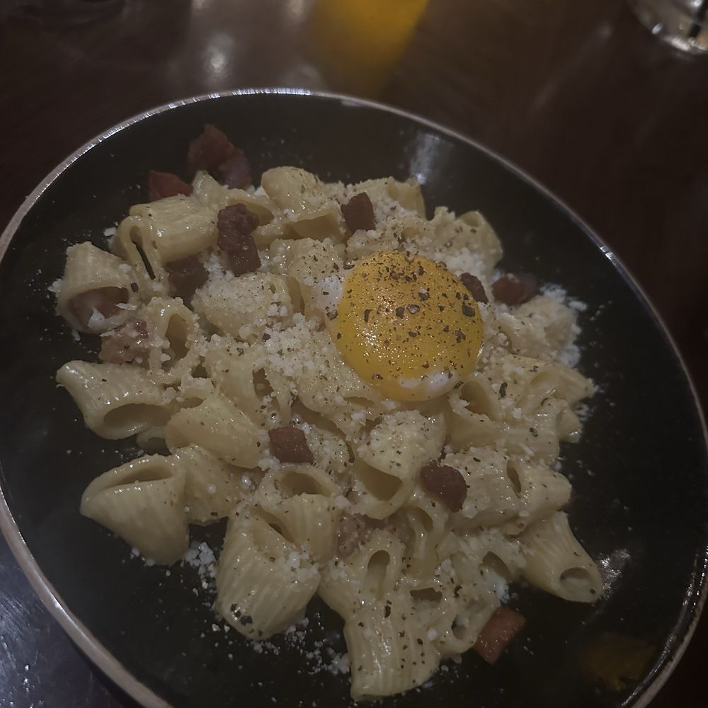 L'Ardente - Rigatoni  carbonara - Italian Near Me - Washington, DC, District of Columbia