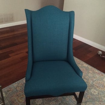 Ming's Upholstery - Living room arm chair. Ming's did a great job re-furbishing it for me. I'm really happy with the final result - Fabric Stores Near Me - Poway, California