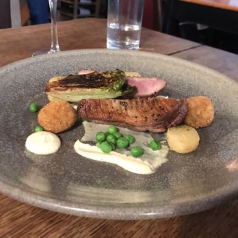 Number 16 Restaurant - Duck with duck bon bons - British Near Me - Glasgow, GLG Number 16 Restaurant - Duck with duck bon bons - British Near Me - Glasgow, GLG