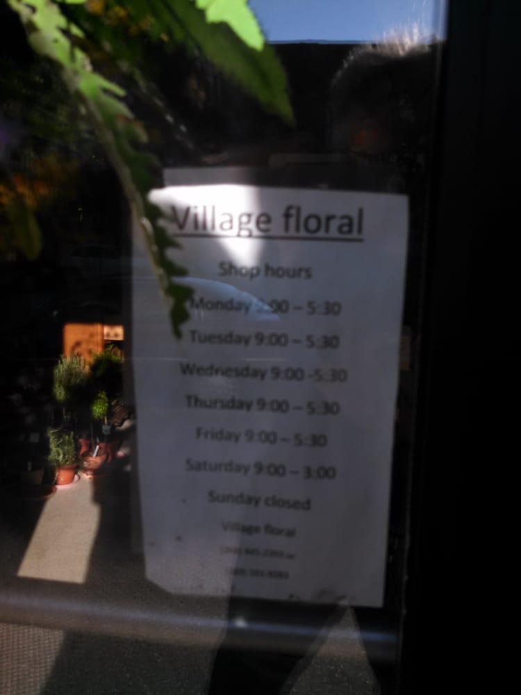 VILLAGE FLORAL Updated August 2024 150 S Broadway St, Cassopolis