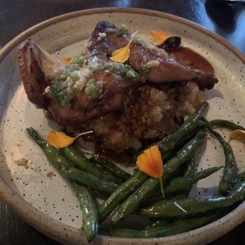 Akar - Cornish hen / garlic green beans / sticky rice on bottom. - Asian Fusion Near Me - St. Louis, Missouri Akar - Cornish hen / garlic green beans / sticky rice on bottom. - Asian Fusion Near Me - St. Louis, Missouri