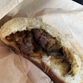 Pullman Bread - Inside the Baked Beef Curry Bun. $7 - Japanese Near Me - Enterprise, Nevada Pullman Bread - Inside the Baked Beef Curry Bun. $7 - Japanese Near Me - Enterprise, Nevada