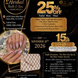 Herbal Nails & Spa - Chino Hills