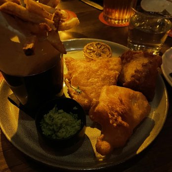The Dead Rabbit - CRISPY FISH & CHIPS - Cocktail Bars Near Me - New York, New York The Dead Rabbit - CRISPY FISH & CHIPS - Cocktail Bars Near Me - New York, New York