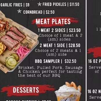 Cornerstone BBQ - Menu - Barbeque Near Me - Beaumont, California