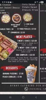 Menu photo 5 Cornerstone BBQ Beaumont, CA
