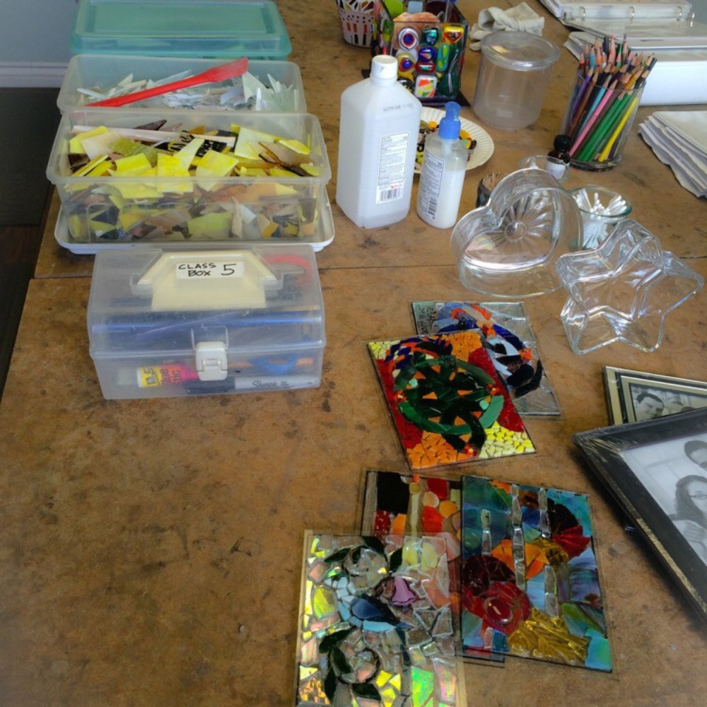 Ocean Stained Glass - Workstation - Art Schools Near Me - Seal Beach, California Ocean Stained Glass - Workstation - Art Schools Near Me - Seal Beach, California