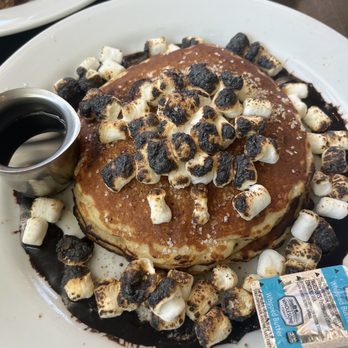 Twohey’s Restaurant - S'mores pancake - New American Near Me - South Pasadena, California Twohey’s Restaurant - S'mores pancake - New American Near Me - South Pasadena, California