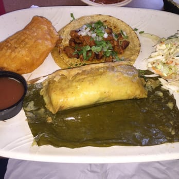 El Guanaco - El pastor taco is great and simple. Chicken tamale was wonderful. Beef empanada very good. - Mexican Near Me - Troy, Michigan