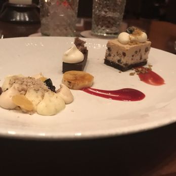 Tiffins Restaurant - Dessert trio - New American Near Me - Lake Buena Vista, Florida Tiffins Restaurant - Dessert trio - New American Near Me - Lake Buena Vista, Florida