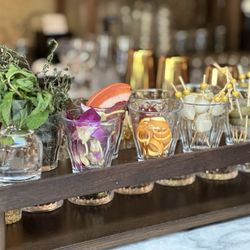 By the Way - Drink garnish at bar