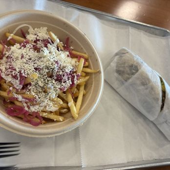 The Kebab Shop - CRAVE FRIES & THE WRAP - Mediterranean Near Me - Houston, Texas