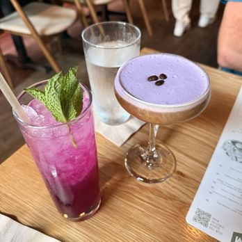 Anthem - Ube espresso martini - American Near Me - Omaha, Nebraska Anthem - Ube espresso martini - American Near Me - Omaha, Nebraska
