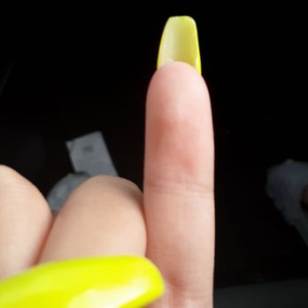 Tiffany Nails - But there are supposedly "coffin" - Nail Salons Near Me - Fort Wayne, Indiana