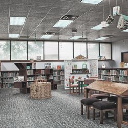 White Settlement Public Library - The Children's Reading Area
