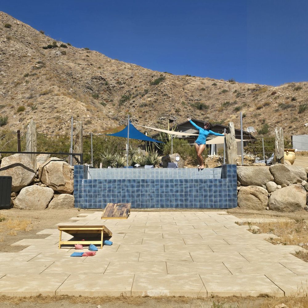 Hidden Passage Guest Ranch - Front of infinity pool - Vacation Rentals Near Me - Morongo Valley, California Hidden Passage Guest Ranch - Front of infinity pool - Vacation Rentals Near Me - Morongo Valley, California