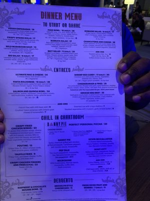 Menu photo 5 The Chartroom Bar and Lounge Toronto, ON Menu photo 5 The Chartroom Bar and Lounge Toronto, ON