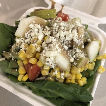 Salad Days - Spinach & Pear Salad - Salad Near Me - Toronto, Ontario Salad Days - Spinach & Pear Salad - Salad Near Me - Toronto, Ontario