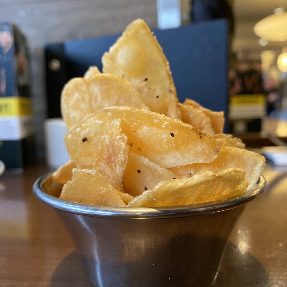Bin 4 Burger Lounge - a bowl of potato chips - Burgers Near Me - Vancouver, British Columbia Bin 4 Burger Lounge - a bowl of potato chips - Burgers Near Me - Vancouver, British Columbia