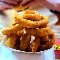 Duke's Grill - Small order of onion rings. Mmmm.
