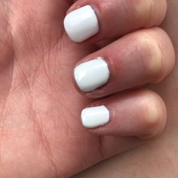 Fancy Nails - Ring finger is the one that bled - Nail Salons Near Me - College Station, Texas