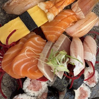 Oh Fish Sushi & Kitchen - T8. Nigiri Sashimi Combo - Sushi Bars Near Me - San Lorenzo, California Oh Fish Sushi & Kitchen - T8. Nigiri Sashimi Combo - Sushi Bars Near Me - San Lorenzo, California