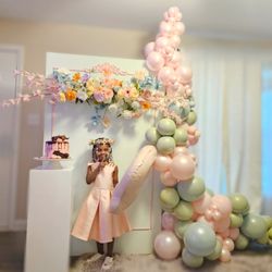 Le Luxe Balloons & Beyond - Birthday Girl and Ballon backdrop