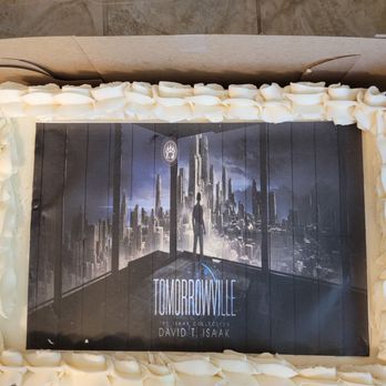 Two Birds Baking Company - David Isaak's "Tomorrowville" Cake - Bakeries Near Me Two Birds Baking Company - David Isaak's "Tomorrowville" Cake - Bakeries Near Me