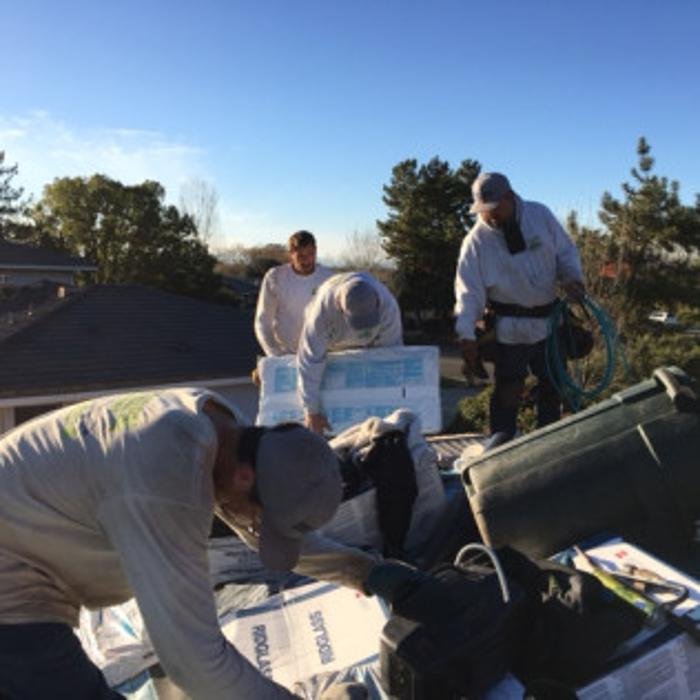 Slide of Steele's Roofing Company