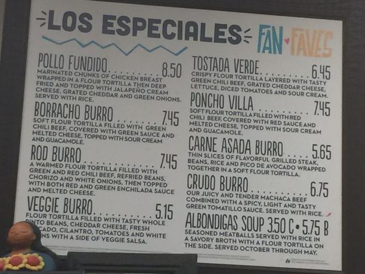 Menu photo 3 Someburros Chandler, AZ