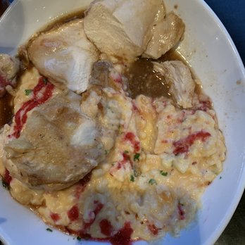 110 Grill - Statler chicken and some cold risotto with mystery sauce - Bars Near Me - Chelmsford, Massachusetts