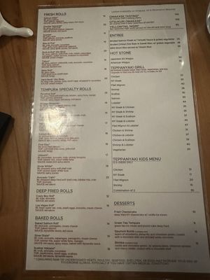 Menu photo 6 Yellowtail Sushi Bar & Steak Dallas, TX Menu photo 6 Yellowtail Sushi Bar & Steak Dallas, TX