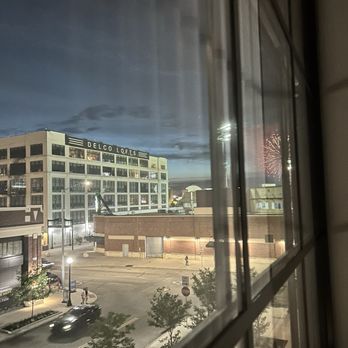AC Hotel Dayton - View outside window - unfortunately I didn't get a ballpark view - Hotels Near Me - Dayton, Ohio AC Hotel Dayton - View outside window - unfortunately I didn't get a ballpark view - Hotels Near Me - Dayton, Ohio