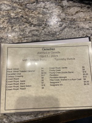 Menu photo 6 Craft B&B Billings, MT