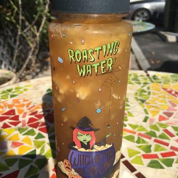 Roasting Water - Pineapple green tea with lychee pieces - Coffee & Tea Near Me - Westminster, California