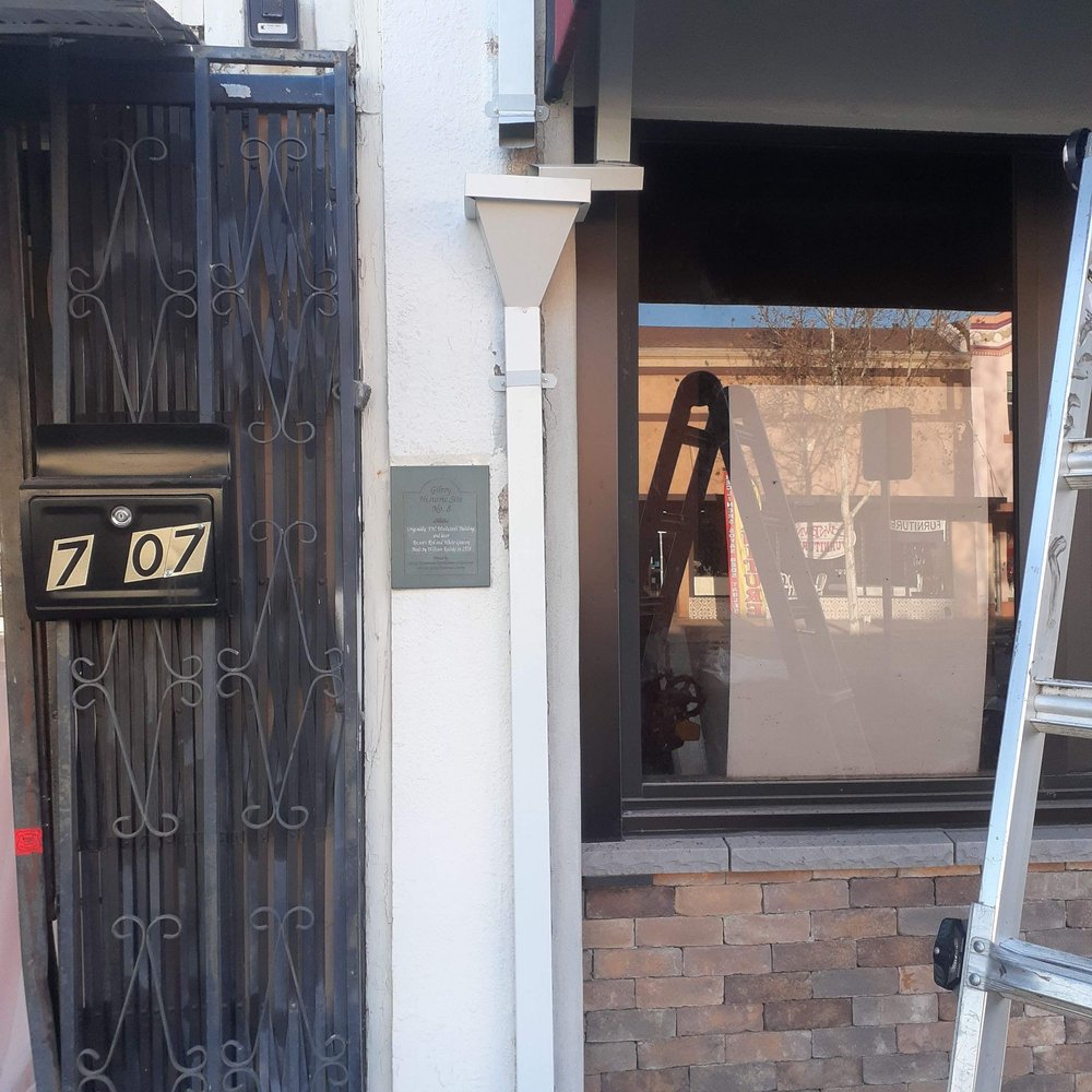 Slide of JB Rain Gutter installation