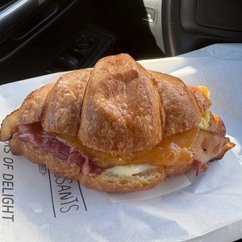 Lviv Croissants - Bacon, egg, and cheese croissant - Cafes Near Me - Fair Oaks, California
