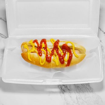 Monika's Pizza - european hot dog with topping of your choice - Pizza Near Me - Las Vegas, Nevada Monika's Pizza - european hot dog with topping of your choice - Pizza Near Me - Las Vegas, Nevada