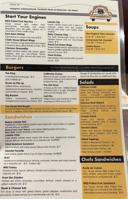 Menu photo 3 Route 66 Restaurant Bar Harbor, ME Menu photo 3 Route 66 Restaurant Bar Harbor, ME
