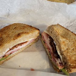 Yesterdays Sandwich Shop - Turkey, ham and bacon club- excellent!
