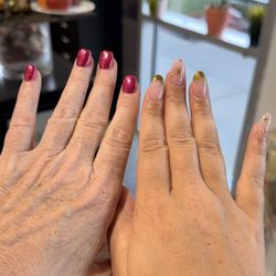 Ivy Nails - My mom and I's nails